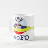 Tasse d'UFO de MooFO (Devant gauche)