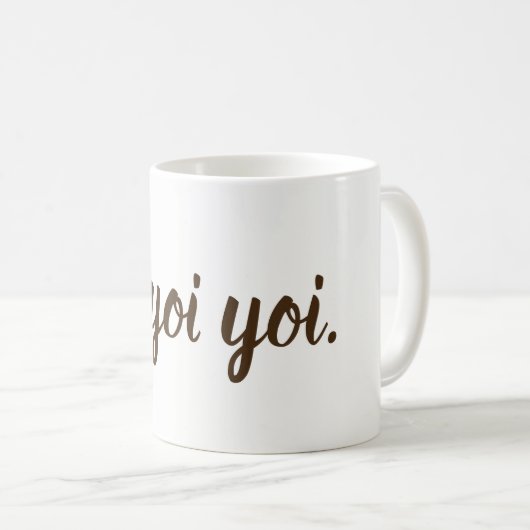 Tasse d'Ukrainien d'Oi Yoi Yoi (Devant droit)