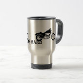 Tasse DURE de voyage de moto de TOUR (Devant droit)