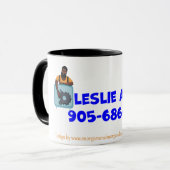 Tasse échantillon pour faire de la publicité pour (Devant gauche)
