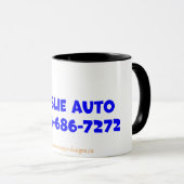 Tasse échantillon pour faire de la publicité pour (Devant droit)