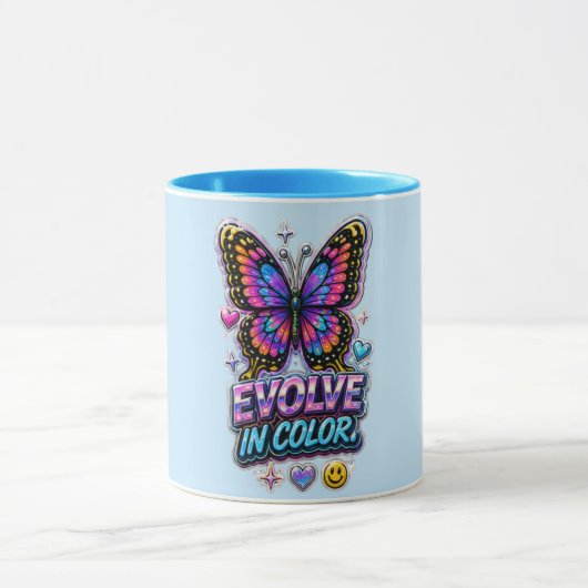 Tasse Éclaboussure de Couleur Vibrante (Centre)