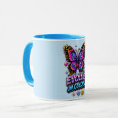 Tasse Éclaboussure de Couleur Vibrante (Devant gauche)