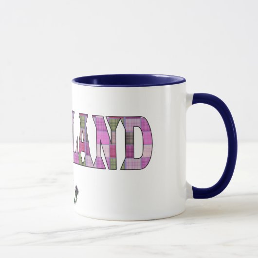 Tasse écossaise de cadeau de chardon (Droite)