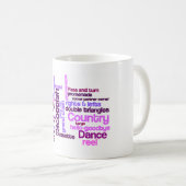 Tasse écossaise de contredanse (Devant droit)
