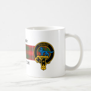 Tasse écossaise de crête et de tartan de Carlisle