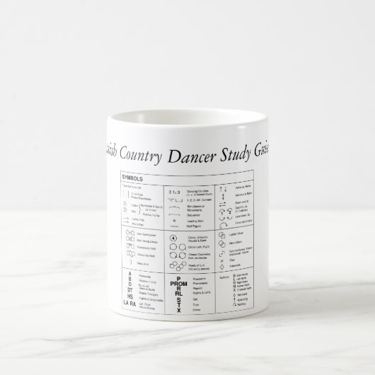 Tasse écossaise de guide d'étude de danseur de (Centre)