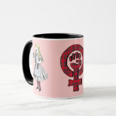 Tasse écossaise de l'indépendance de femmes (Devant gauche)