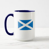 Tasse écossaise de l'indépendance de Robert Burns (Gauche)