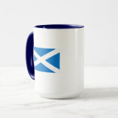 Tasse écossaise de l'indépendance de Robert Burns (Devant gauche)