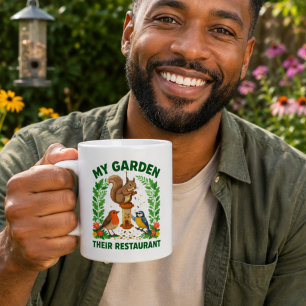 Tasse Écureuil Mon Jardin Leur Restaurant
