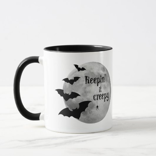 Tasse effrayante Keepin' It Creepy (Gauche)