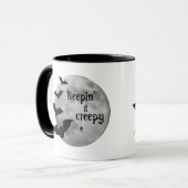 Tasse effrayante Keepin' It Creepy (Devant gauche)