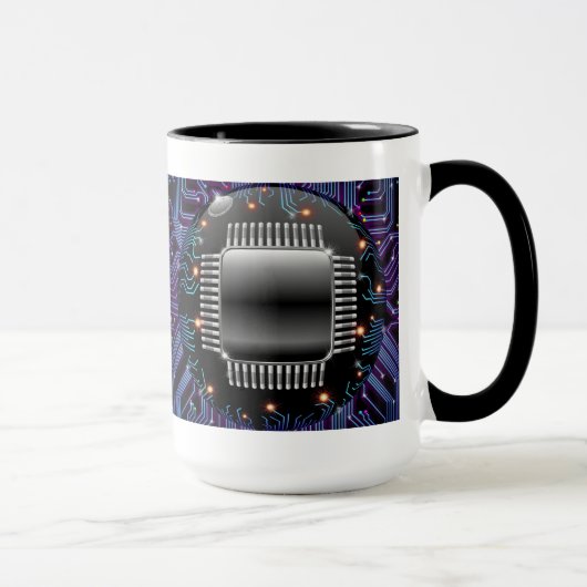 Tasse électronique de circuit de carte mère (Droite)