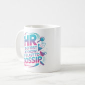 Tasse élégante avec citation RH pour professionnel (Devant gauche)