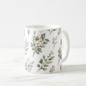 Tasse Élégante Botanique Eucalyptus (Devant droit)