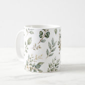 Tasse Élégante Botanique Eucalyptus (Devant gauche)