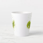 Tasse élégante de latte au matcha (Devant)