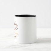 Tasse élégante pour le café du matin. (Centre)