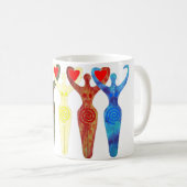 Tasse élémentaire de fraternité de déesses (Devant droit)