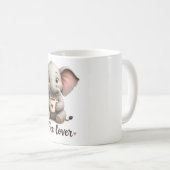 Tasse Éléphant Amateur de Café (Devant droit)