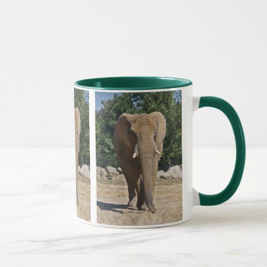 Tasse Éléphant d'Afrique (Droite)