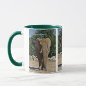 Tasse Éléphant d'Afrique (Gauche)