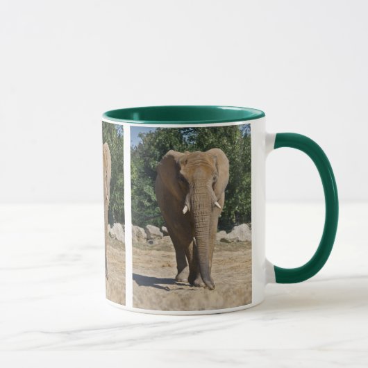 Tasse Éléphant d'Afrique (Droite)
