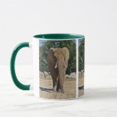 Tasse Éléphant d'Afrique (Gauche)