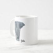 Tasse Éléphant Personnalisée (Devant gauche)