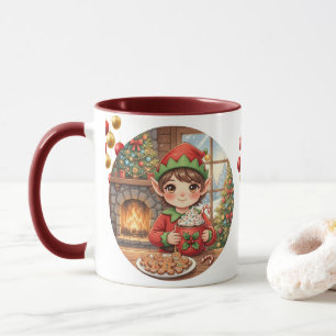 Tasse Elf’s Bar à Chocolat Chaud – Noël Fantastiqu