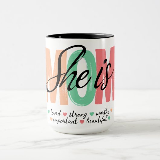 Tasse Elle Est Maman (Centre)