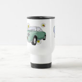 Tasse Emerald Green Figaro - gobelet de voyage (Centre)