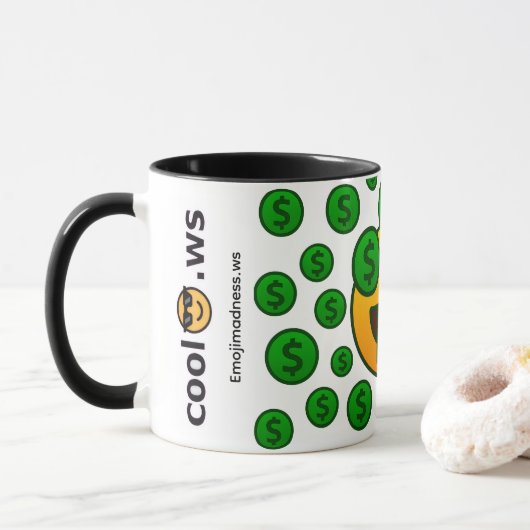 Tasse Emoji Madness (Avec donut)
