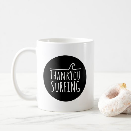 Tasse empilée de vague (Avec donut)