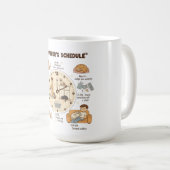 Tasse emploi du temps du propriétaire de chat (Devant droit)