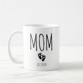 Tasse Empreintes de Bébé Maman Fée. 20XX (Gauche)