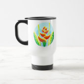 Tasse en acier de voyage de batik tropical de (Gauche)