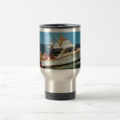 Tasse en acier de voyage de Chris de métier de (Centre)