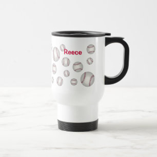 Tasse en acier personnalisée par amant de sports