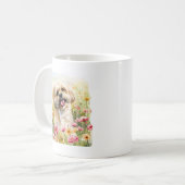 Tasse en aquarelle Lhassa Apso (Devant gauche)