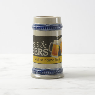 Tasse en ardoise Cheers and Beers