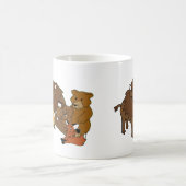 Tasse en bois de Buffalo d'insigne (Centre)
