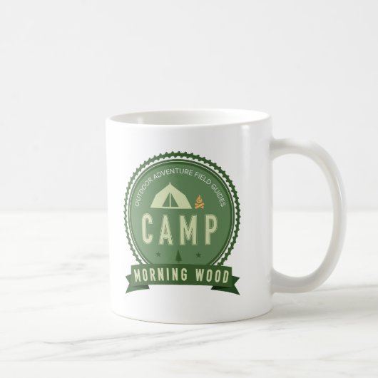 Tasse EN BOIS de MATIN de CAMP (Droite)
