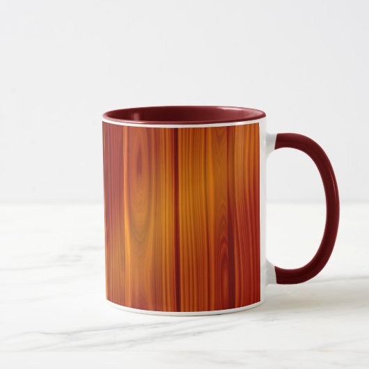 Tasse en bois de teck (Droite)