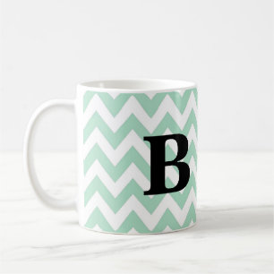 Tasse en bon état et noire de monogramme de