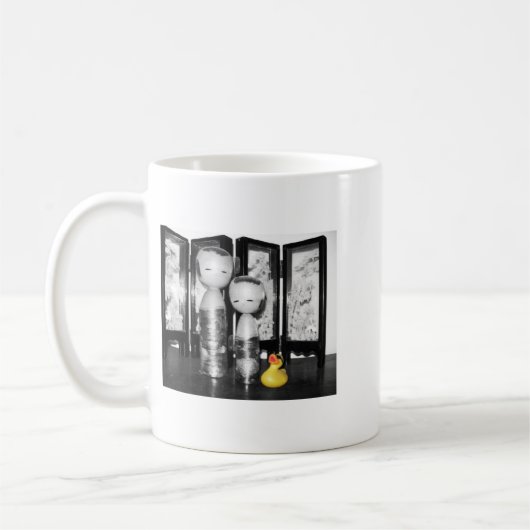 Tasse en caoutchouc de canard "d'une expérience (Gauche)
