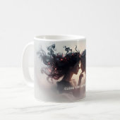 Tasse en céramique Amants Éternels Rapprochez-vous (Devant gauche)