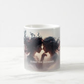 Tasse en céramique Amants Éternels Rapprochez-vous (Centre)