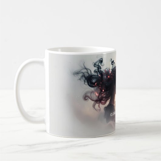 Tasse en céramique Amants Éternels Rapprochez-vous (Gauche)